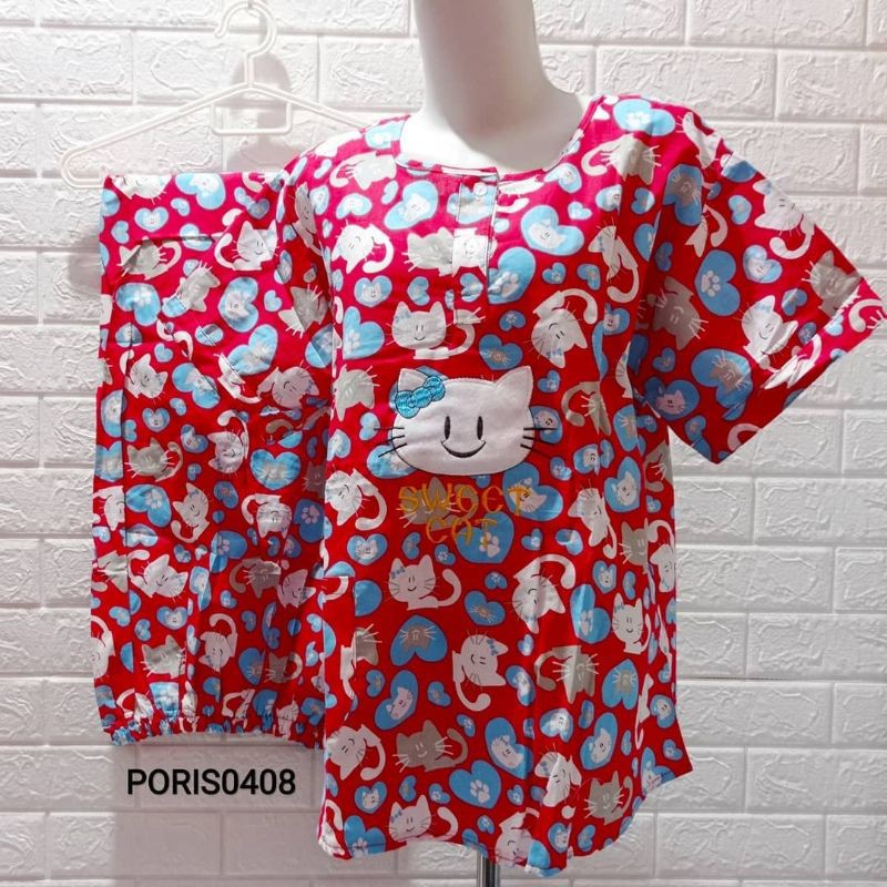 [Grosir 4] Baju Tidur/Piyama Wanita Katun CPJ &quot;HOKI/HOKISON&quot;