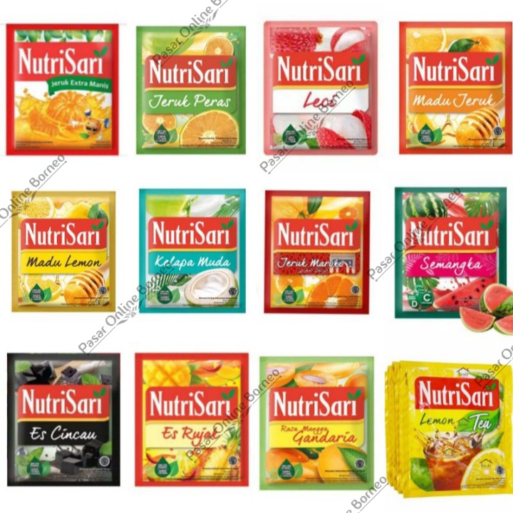 Nutri Sari Semua Rasa All Varian Rasa 1 Renceng