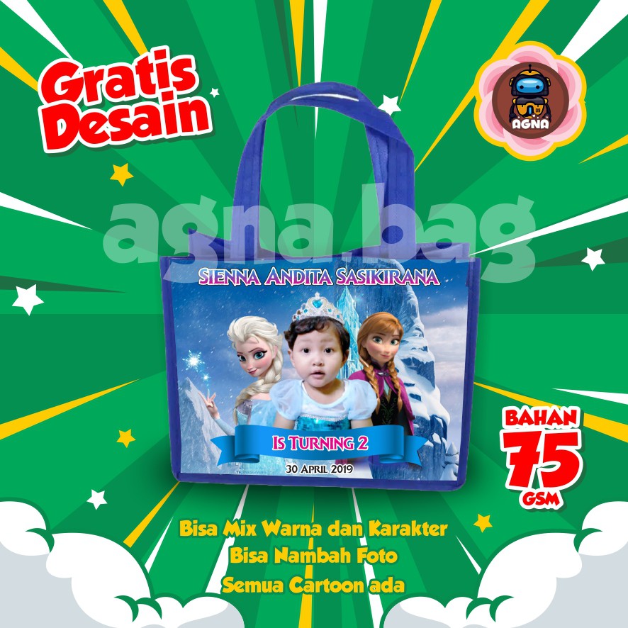 

GOODIE BAG MURAH / TAS ULTAH CUSTOM /TAS ULTAH PROMO/ TAS ULTAH FROZEN