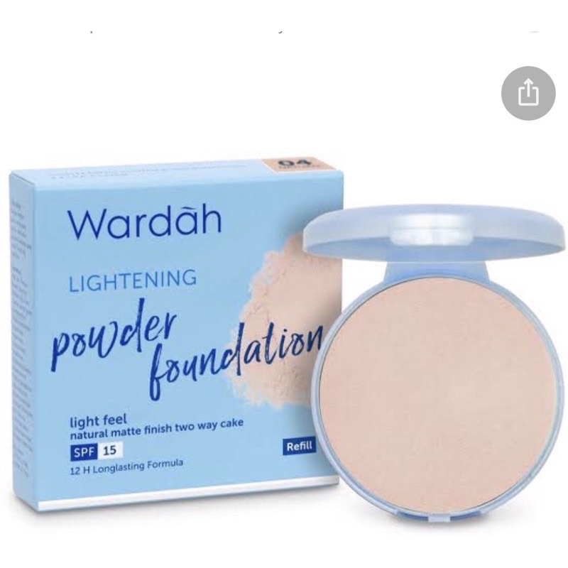 Wardah LIGHTENING powder FOUNDATION refil / BEDAK WARDAH REFIL