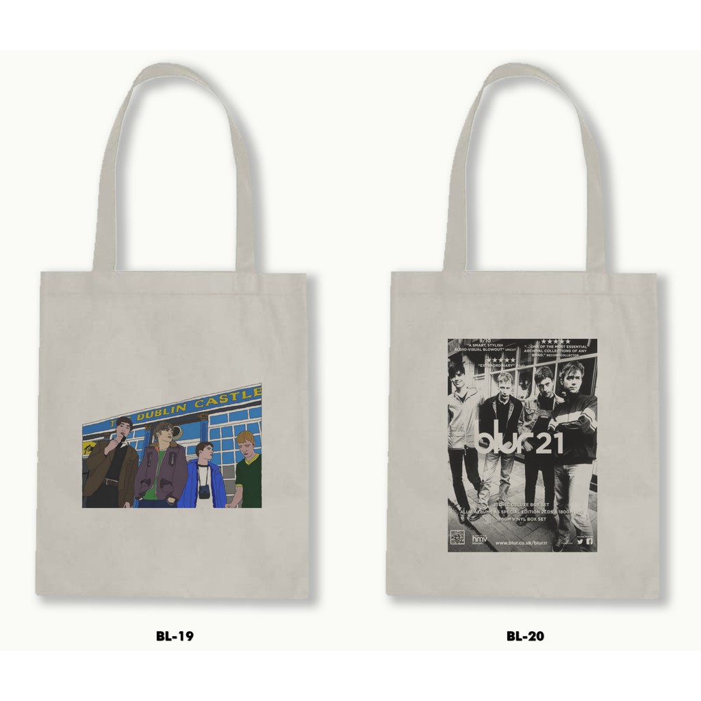 TOTE BAG BLACU - BLUR .01