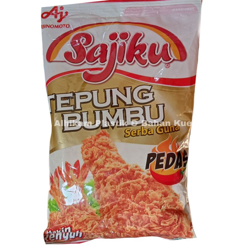 

Sajiku Tepung Bumbu Serbaguna Pedas 75gr