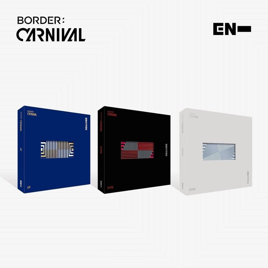 Jual ENHYPEN 2nd Mini Album [BORDER : CARNIVAL] (Sealed, 100% NEW ...