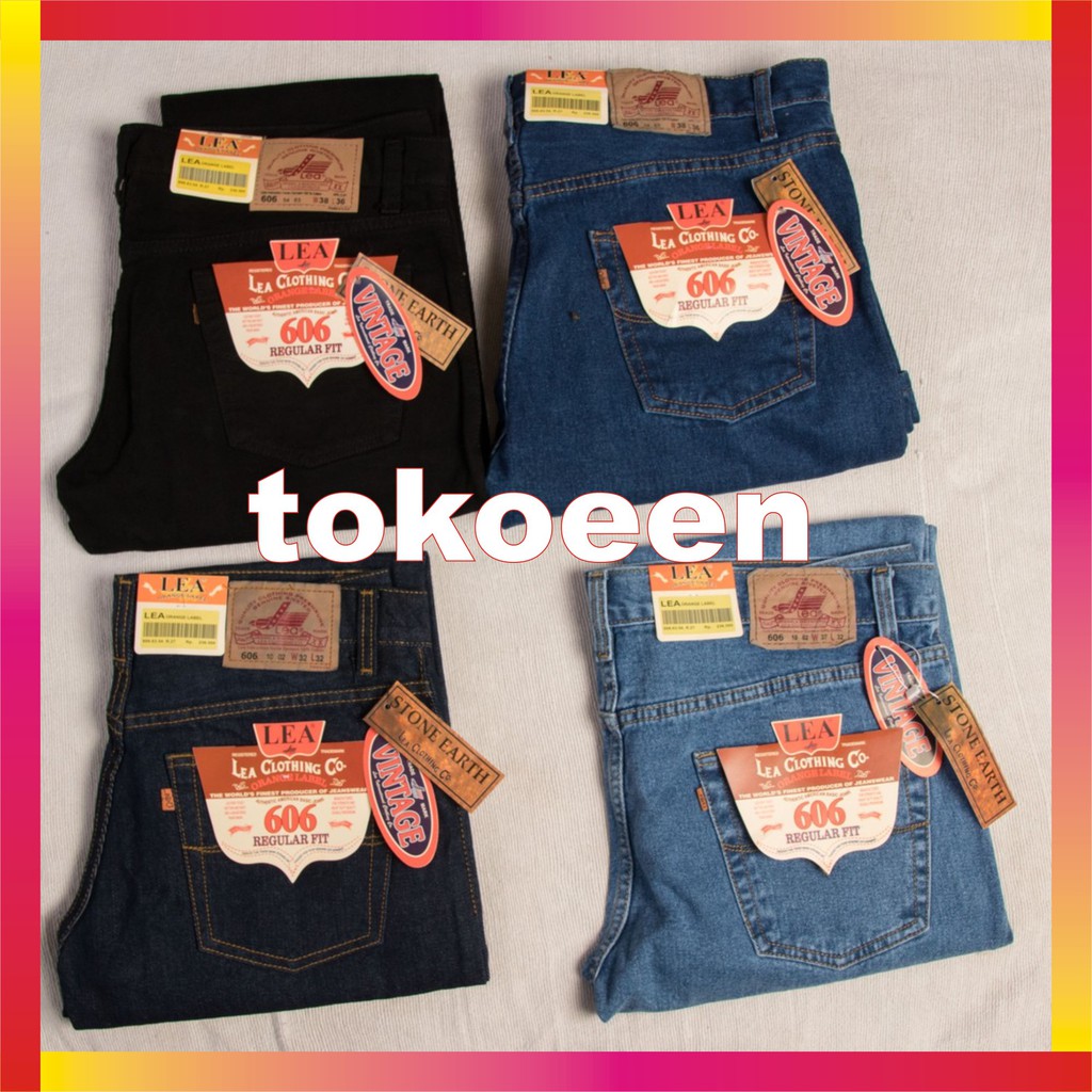 CELANA (BISA COD) YANG LAGI HITS CELANA JEANS PRIA 28 38 Bahan Bagus Pantai Fitnes Distro CELANA LEA