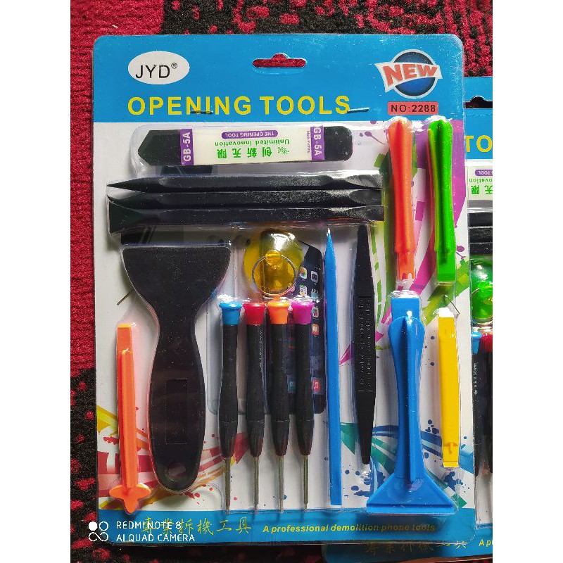 Alat buka LCD HP set