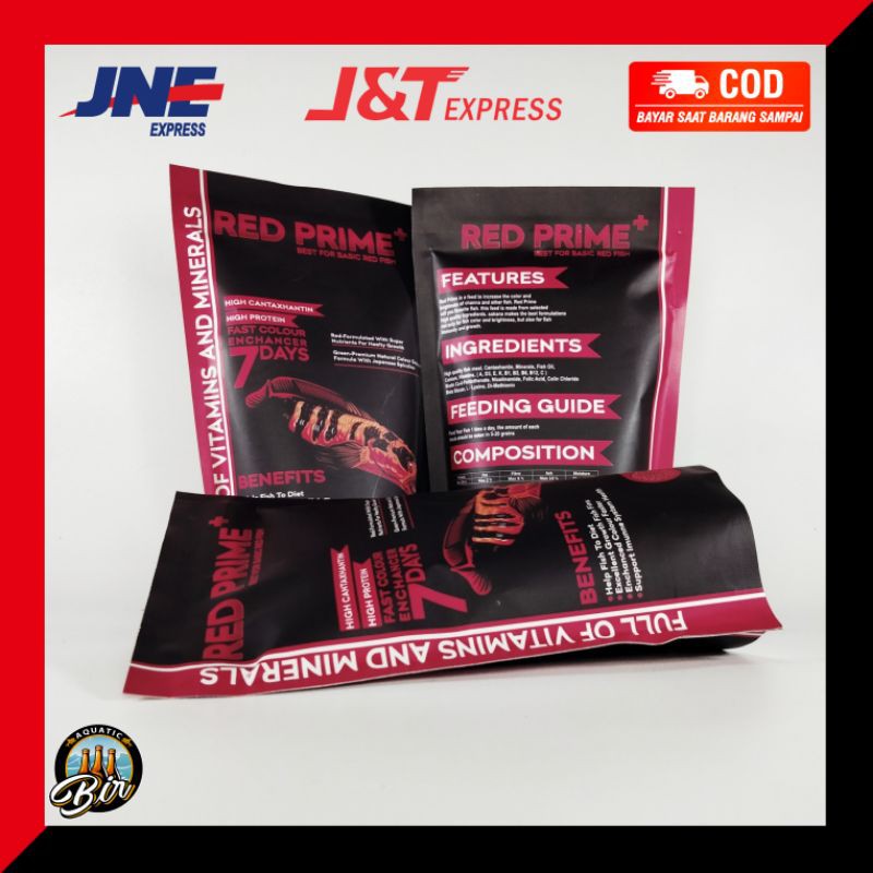 (PELLET JAHAT IKAN CHANNA) Red Prime Plus