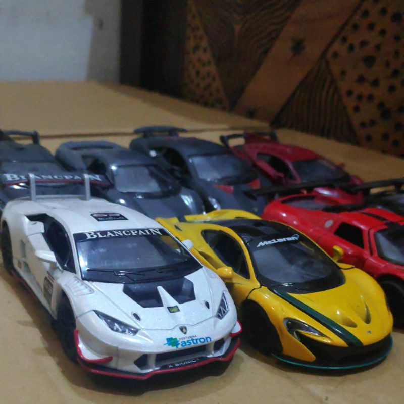 Jual Kinsmart Loose Box Veneno Gumpert McLaren P1 Elemento Lamborghini