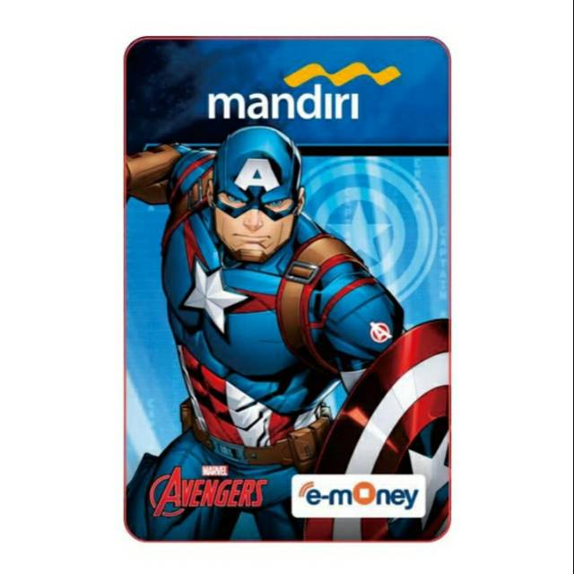E-Money Mandiri card Avengers