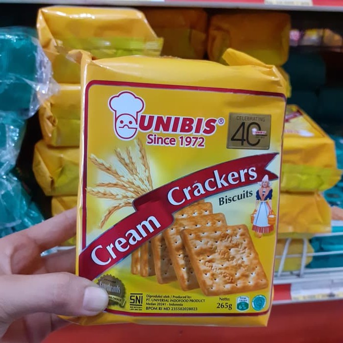 

BISKUIT UNIBIS CREAM CRACKERS