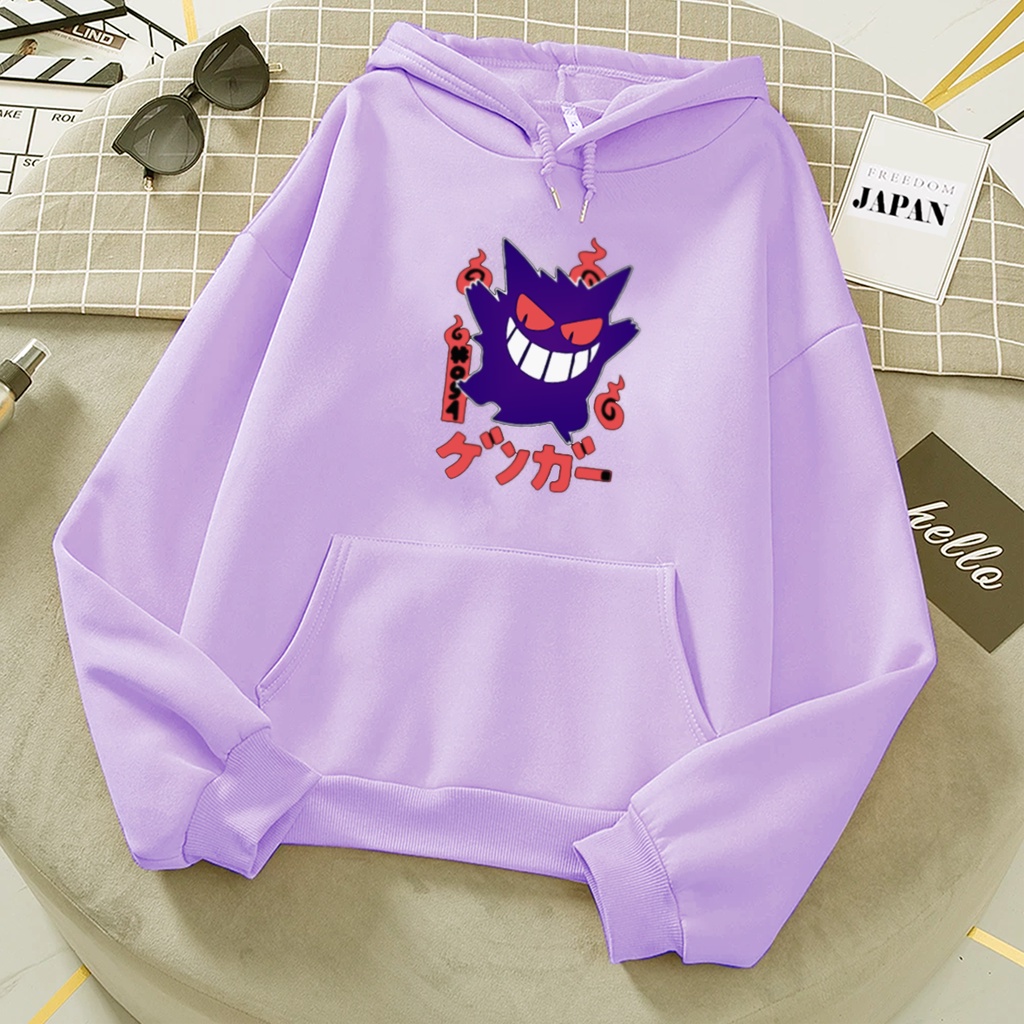 Sweater hoodie anak laki laki POKEMON GHOST baju switer anak cewek cowok murah