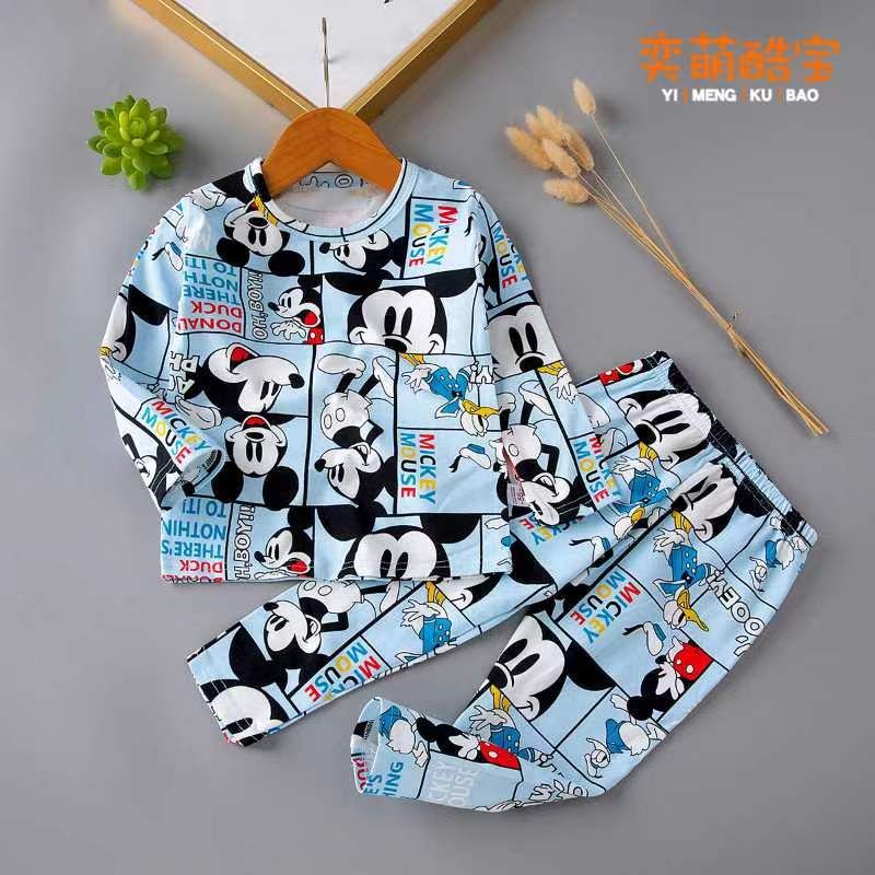 Harga 3 stel baju anak import. KUBAO piyama anak kualitas bagus.