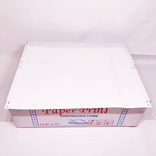 

Continuous Form 14 7/8 x 11 1ply Full Paper pryns