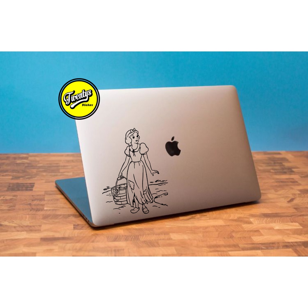 

STIKER LAPTOP STIKER SNOW WHITE 2 AKSESORIS LAPTOP CUTTING STICKER