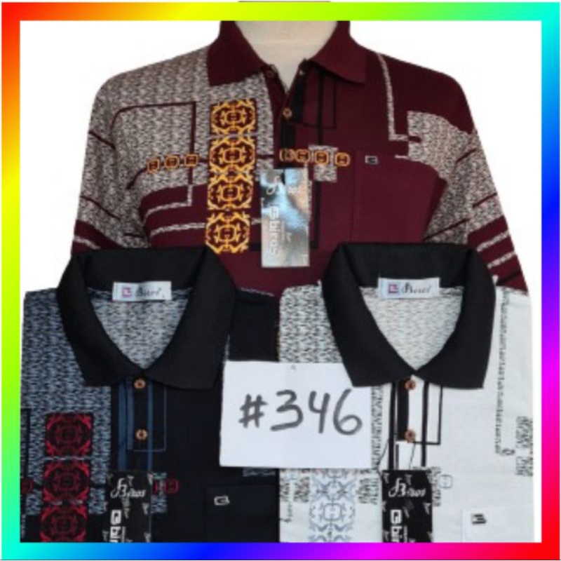 kaos biros 346 lengan pendek bahan kaos katun