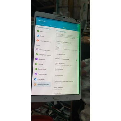 mesin samsung tab s t706 minus lcd 2/16