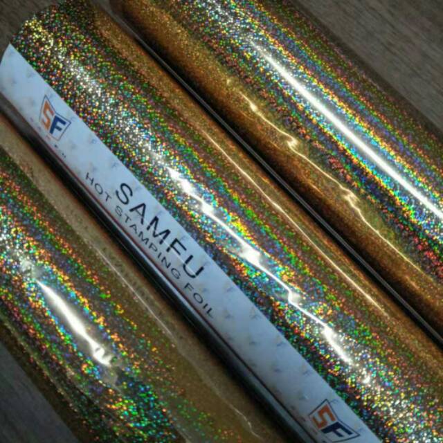 Hot stamping foil HOLOGRAM GOLD A31