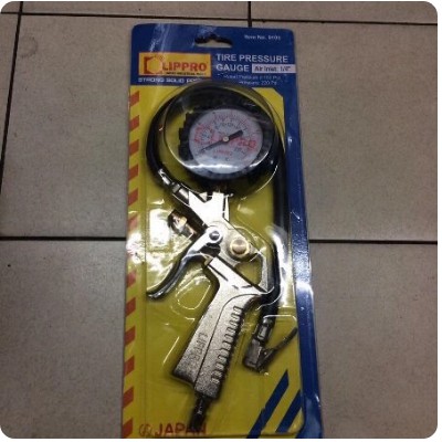 Tire Presure Gauge Tire Inflator Isian Angin 3 in 1 Lippro ORIGINAL