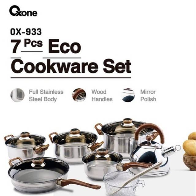 Oxone Set Panci / Eco Cookware 12+2 pcs OX-933 / OX 933