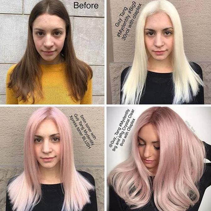 Diskon BLEACHING RAMBUT GUY TANG MYDENTITY & OLAPLEX Original