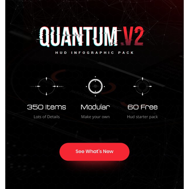 Motion Factory - Quantum HUD Infographic V2 - After Effect (Extension)