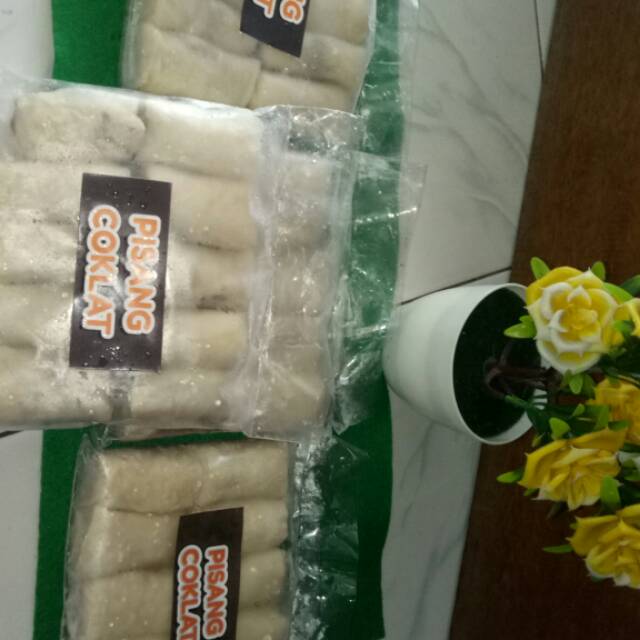 

Pisang coklat isi 10