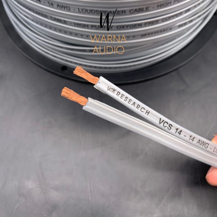 KABEL SPEAKER VOX RESEARCH 14 AWG LOUDSPEAKER CABLE AUDIO MOBIL VCS 14