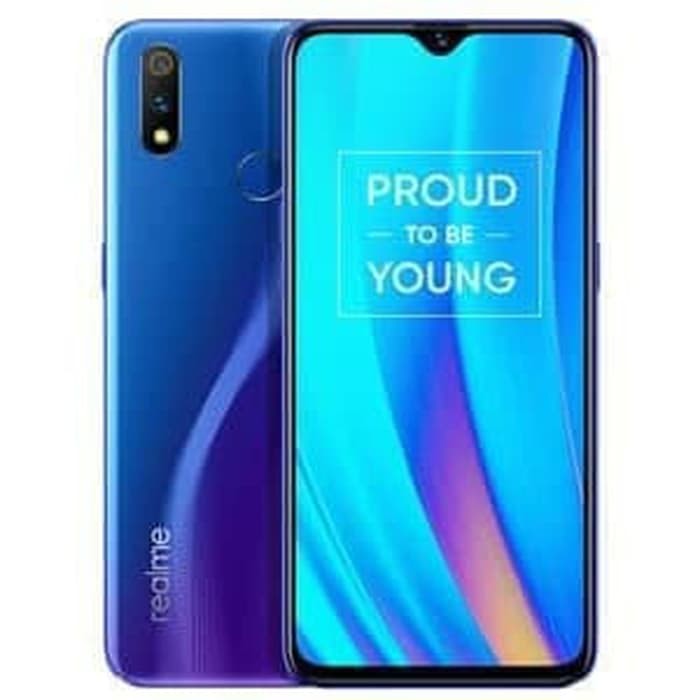 HP REALME 3 PRO 4/64GB (REALME 3 PRO RAM 4/64GB) 4/64 GB GARANSI RESMI - Biru