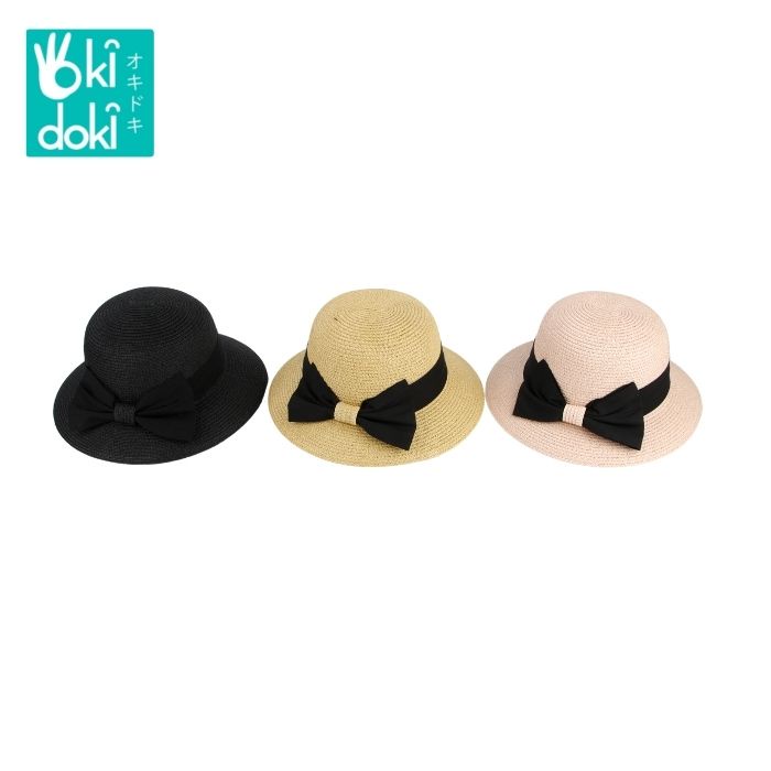 OKIDOKI Women Hat Weaving Cap Mz-3 Sw - Topi Fedora - Topi Pantai Wanita