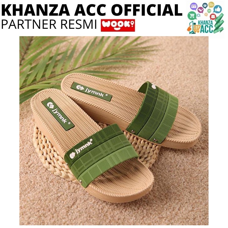 KHANZAACC SAMONO SS004 Sandal Fashion Wanita Anti Licin Outdoor Sports Slippers