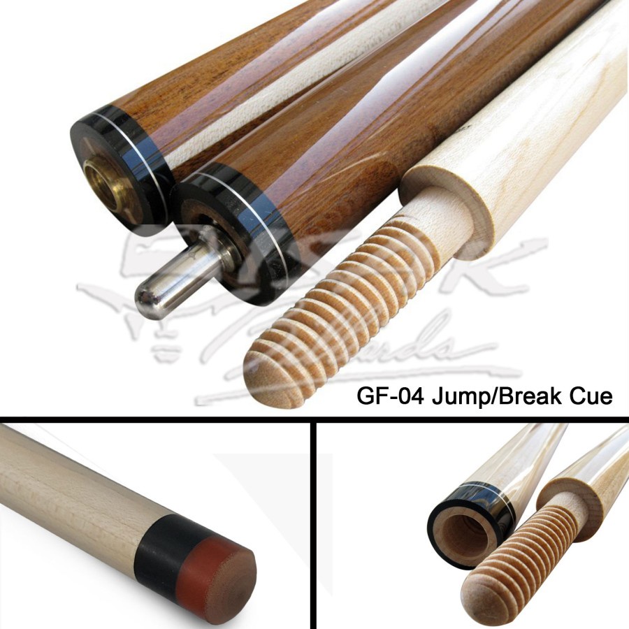Gino Ferrari GF-04 Jump Break Cue - Stik Loncat Brek Billiard Stick Biliar