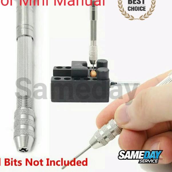 ● Bor Tangan Mini Micro Bor PCB Twist Micro Drill ♡