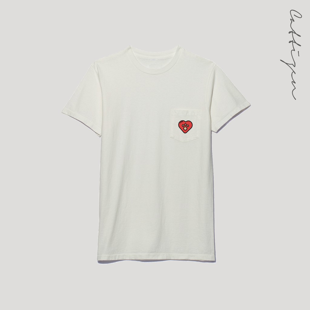 cat pocket tee