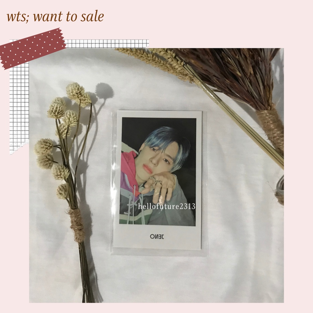 Official polaroid Jeno (90's love mini collect book)