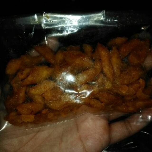 

Kemasan 20gram Cemilan Keripik Lumpia Enak Halal Higenis