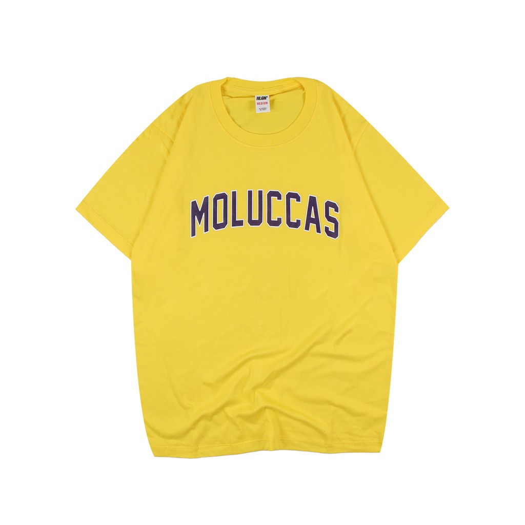 T-Shirt Moluccas Yellow PREMIUM COMBED