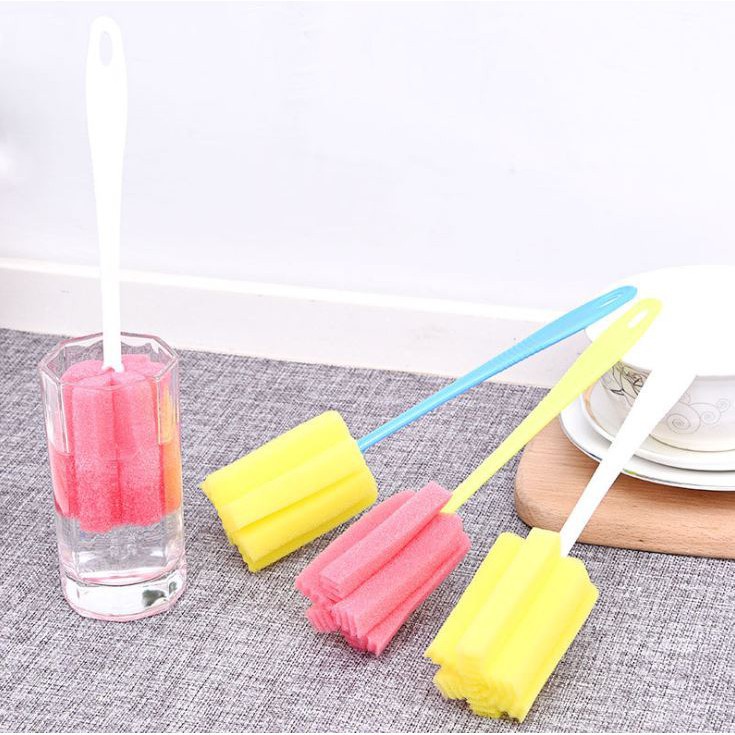 Cleaner Sponge Sikat Botol / Spons tongkat pembersih botol / Gelas [SS]