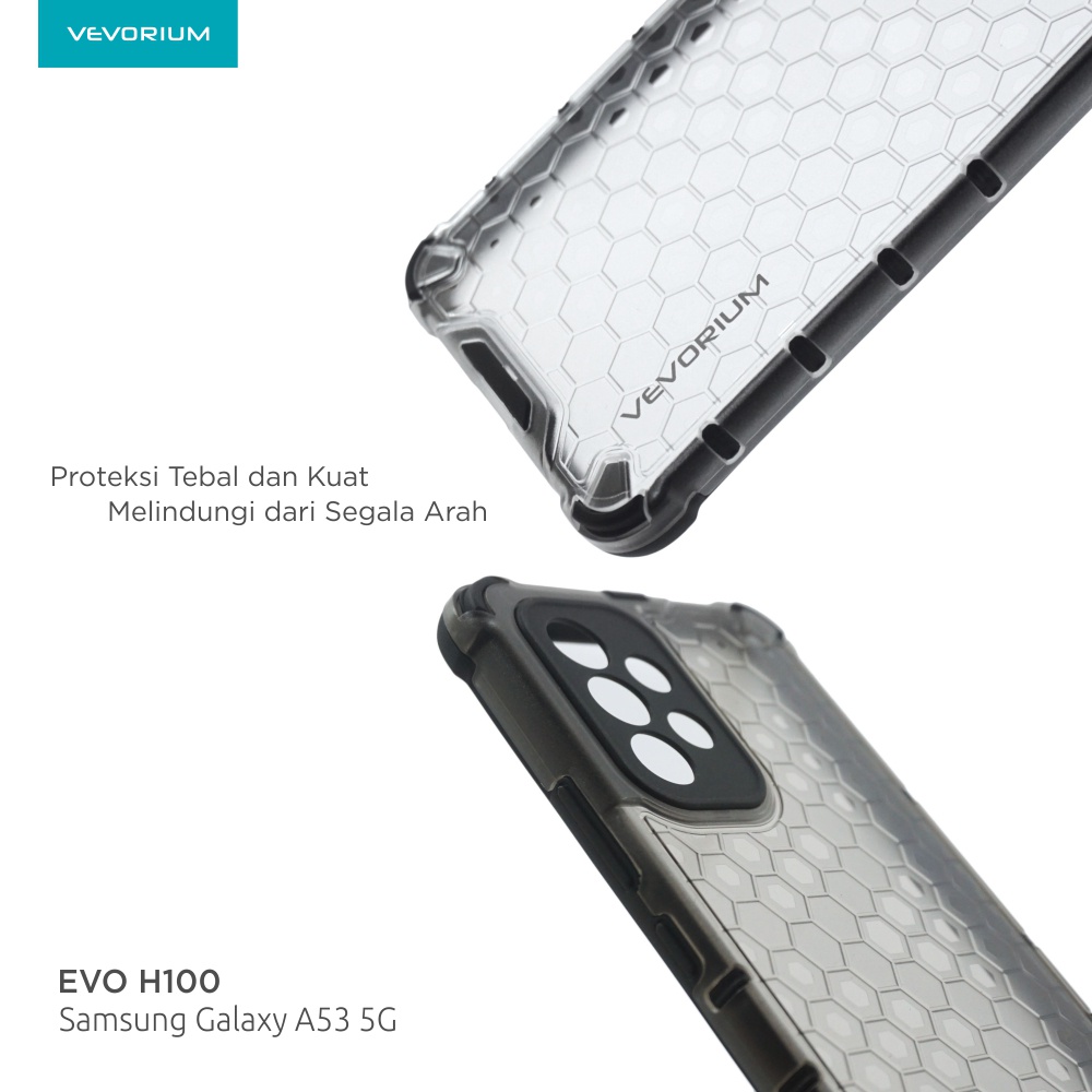 VEVORIUM EVO H100 Samsung Galaxy A53 5G Hybrid Softcase Hard Case