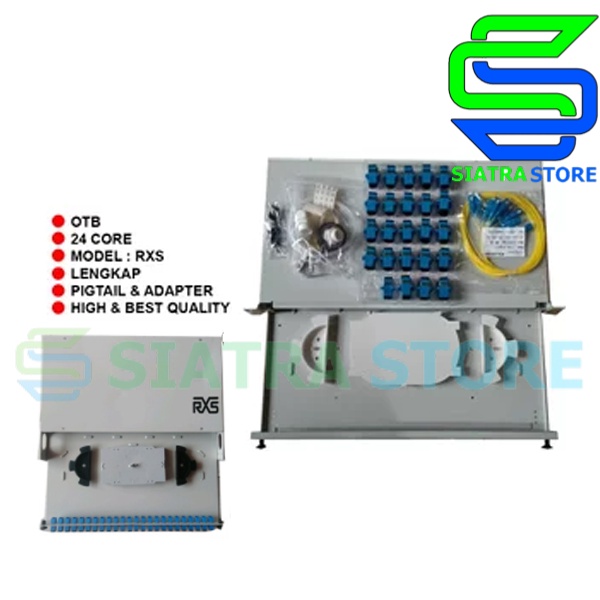 OTB 24 Core SC Lengkap|FIber Optic OTB 24C SC Adapter|OTB 24C Lengkap