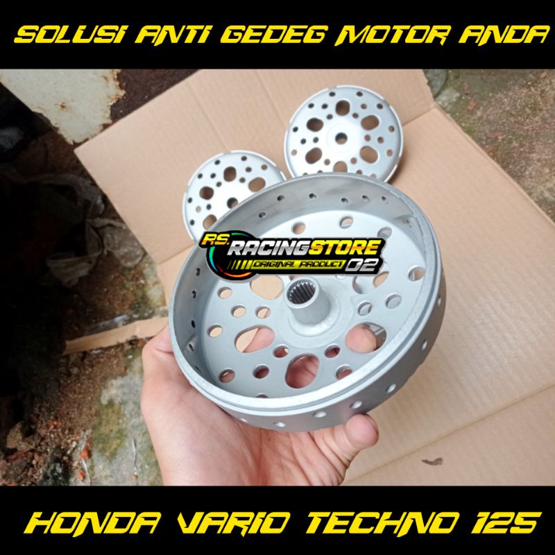 MANGKOK CVT KAMPAS GANDA HONDA VARIO TECHNO 125 ORIGINAL