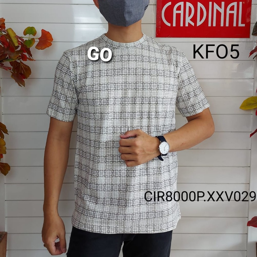 gof KFO CARDINAL FORMAL TSHIRT Pakaian Pria Atasan Kaos T-shirt Oblong Casual Original Lengan Pendek