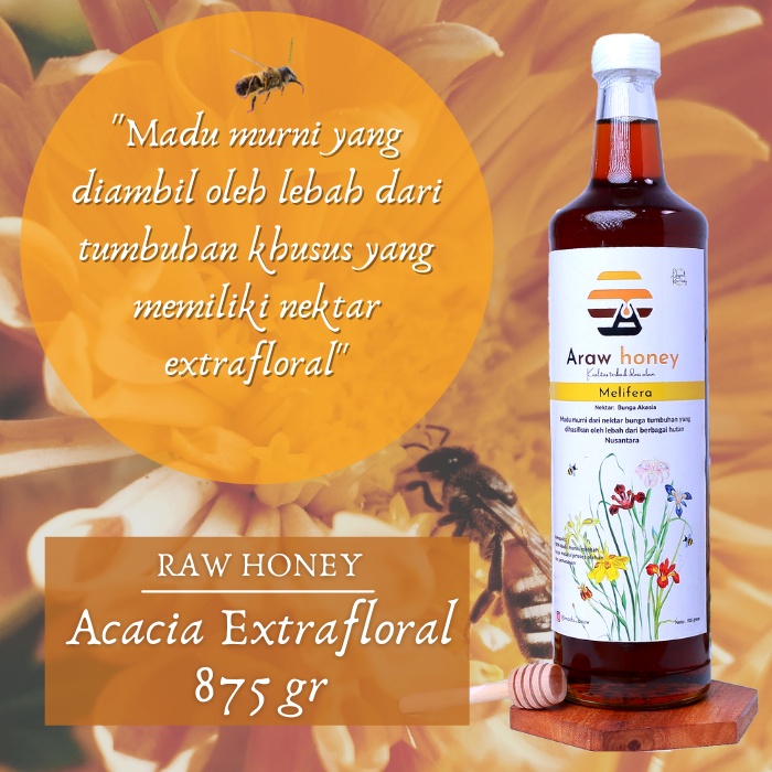 

Raw Honey Extrafloral - Madu asli 100% Araw honey