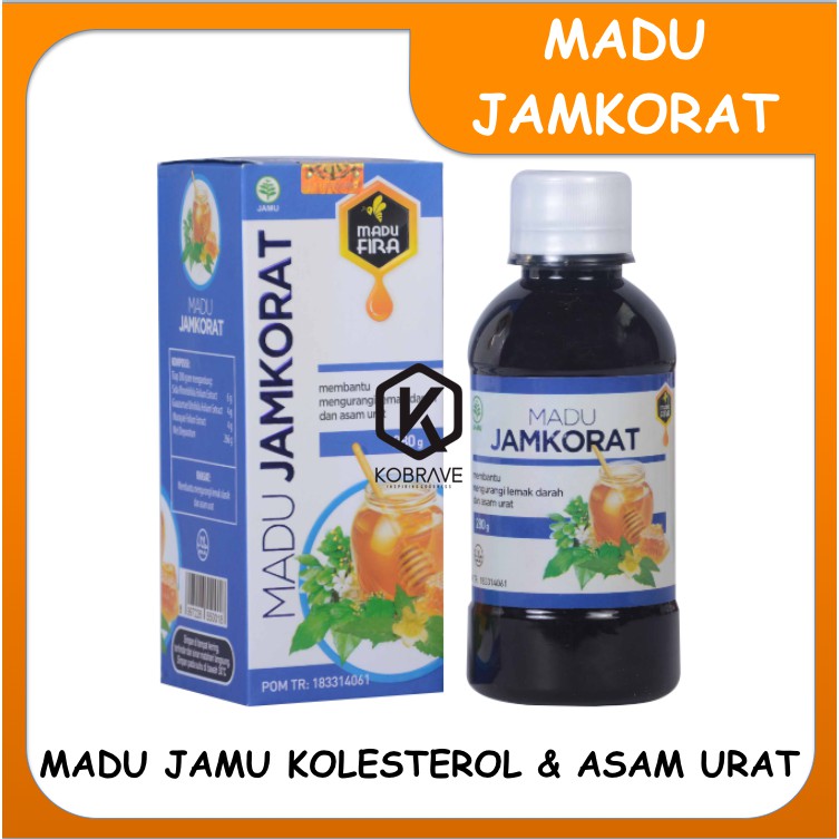 COD Madu JAMKORAT Asli Original Herbal Alami Untuk Menurunkan Kolestrol dan Asam Urat