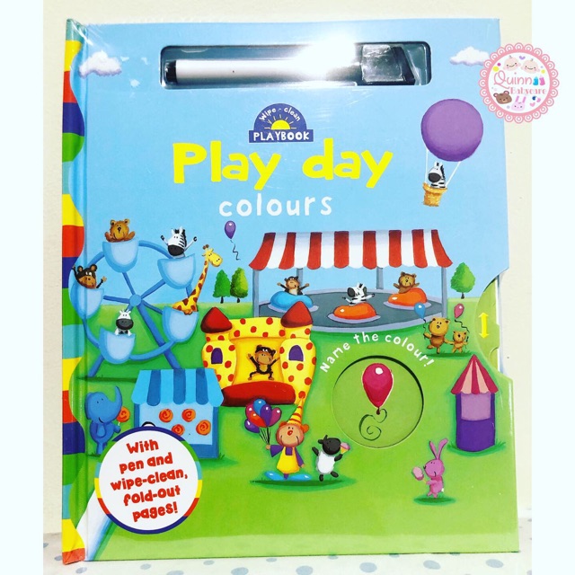 Buku Anak Import BBW Playbook Play Day Kids Activity Book