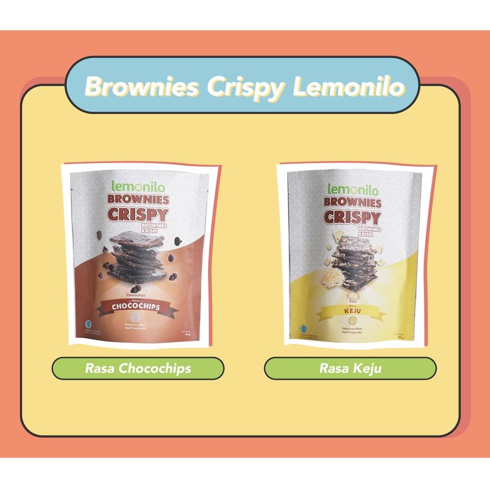 

➘zw Kirim Langsung❊➘ Lemonilo Brownies Crispy Rasa Keju 40 gr 35 ✼