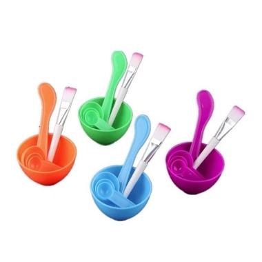 [ OBJ ] Mangkok Masker Wajah DIY 4in1 Mas Bowl Tool