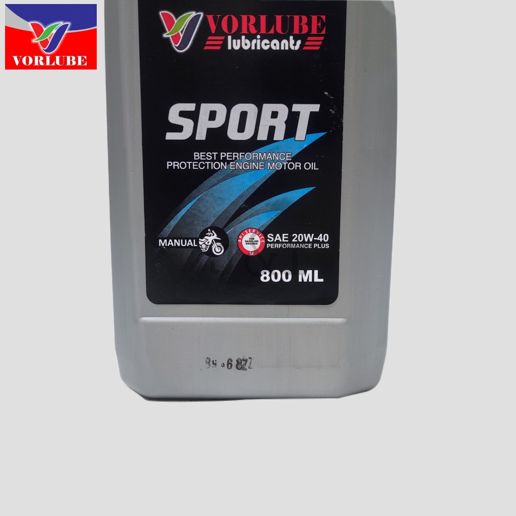 Oli Vorlube Sport SAE 20W-40 API SF 0.8 Liter