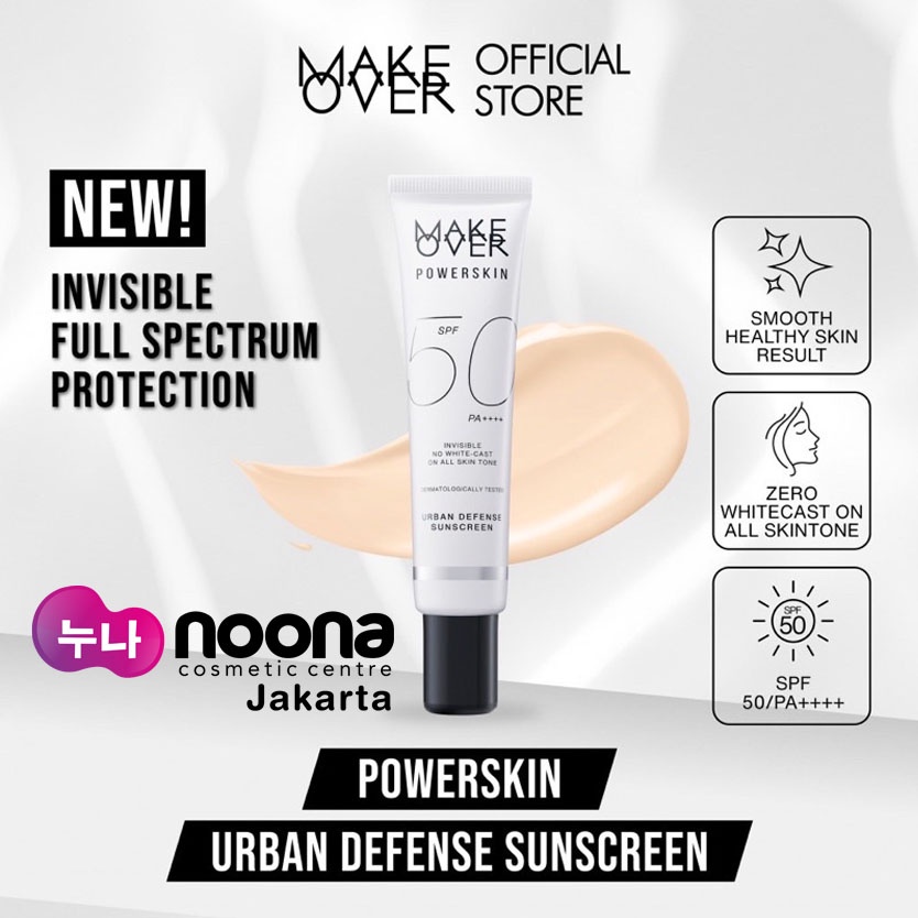 MAKE OVER URBAN DEFENSE SUNSCREEN SPF 50++++ 40 ML