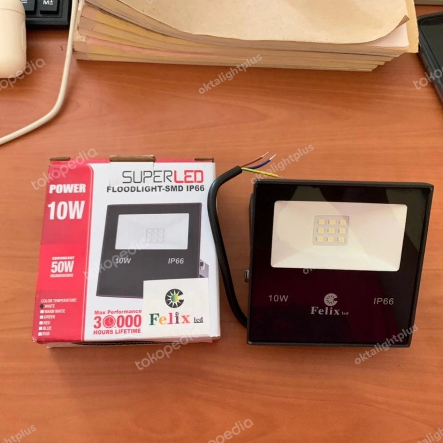 LAMPU SOROT TEMBAK FLOOD LIGHT LED 10 WATT 20 WATT 30 WATT SMD