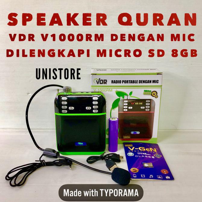 Sale - Speaker Quran Alquran dengan mic Speaker murottal Alquran