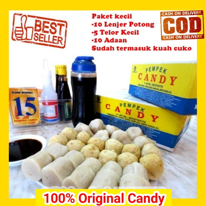 

Pempek Candy Palembang Asli Paket A Empek Empek Mpek Mpek